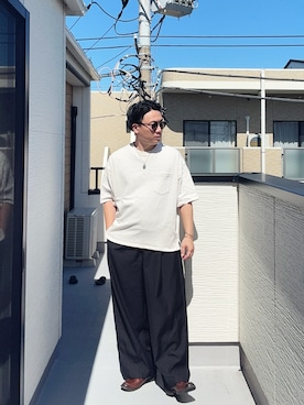 「JOURNAL STANDARD（ジャーナルスタンダード）のアイテム」を使った、（asatomoz）さん（メンズ・170cm）の夏コーディネート