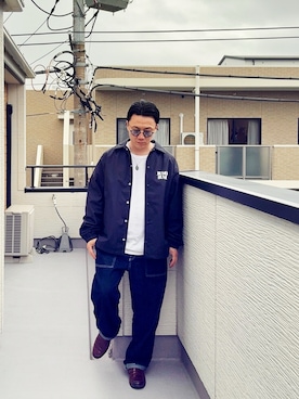「LAKOLE（ラコレ）のアイテム」を使った、（asatomoz）さん（メンズ・170cm）の春コーディネート