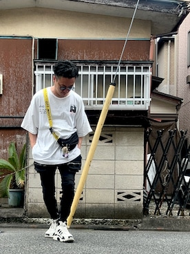「アイテム（シューズ）」を使った、（asatomoz）さん（メンズ・170cm・40代）の秋コーディネート