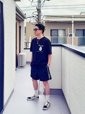 「VANS(バンズ)のアイテム」を使った、(asatomoz)さん(メンズ・170cm)の春コーディネート