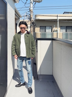 「CELINE（セリーヌ）のアイテム」を使った、（asatomoz）さん（メンズ・170cm）の春コーディネート