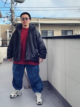 (asatomoz)さん(メンズ・170cm)の冬コーディネート