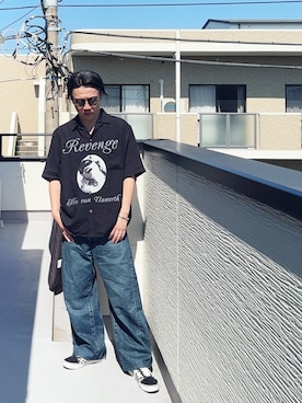（asatomoz）さん（メンズ・170cm）の夏コーディネート