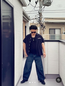 「WACKO MARIA（ワコマリア）のアイテム」を使った、（asatomoz）さん（メンズ・170cm）の夏コーディネート
