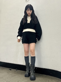 プラットフォームショートエンジニアブーツ｜ジュエティ（jouetie