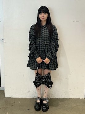 「jouetie（ジュエティ）のアイテム（スニーカー）」を使った、ALICEさん（レディース・152cm）の秋コーディネート