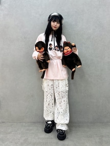 レースワイドカーゴパンツ｜ジュエティ（jouetie）公式通販｜RUNWAY