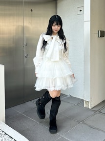 ボリュームチュールキャミワンピース｜ジュエティ（jouetie）公式通販