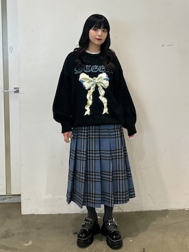 「アイテム（トップス）」を使った、ALICEさん（レディース・152cm・20代）の秋コーディネート