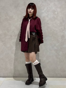 ALICEさん(レディース・152cm)の秋コーディネート