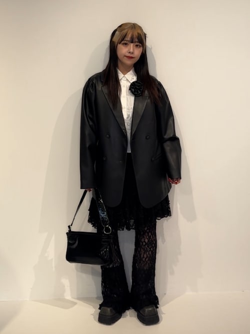 レースフリルレイヤードフレアパンツ（その他パンツ）｜jouetie