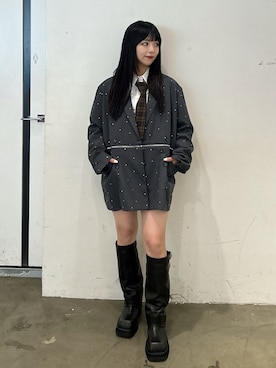 「アイテム（フォーマルスーツ/小物）」を使った、ALICEさん（レディース・152cm・20代）の秋コーディネート