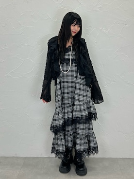 「アイテム（ワンピース/ドレス）」を使った、ALICEさん（レディース・152cm・20代）の夏コーディネート