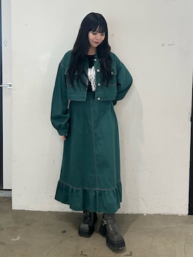 「jouetie（ジュエティ）のアイテム」を使った、ALICEさん（レディース・152cm）の夏コーディネート