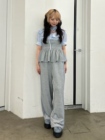 MINAMI×jouetie】ラメスウェットパンツ｜ジュエティ（jouetie