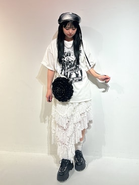「jouetie（ジュエティ）のアイテム」を使った、ALICEさん（レディース・152cm）の春コーディネート