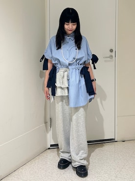 「アイテム（その他シューズ）」を使った、ALICEさん（レディース・152cm・20代）の夏コーディネート