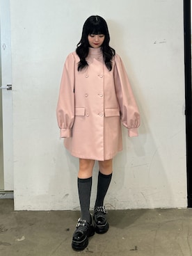 「アイテム（その他アウター）」を使った、ALICEさん（レディース・152cm・20代）の秋コーディネート