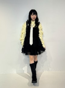 ボリュームチュールキャミワンピース｜ジュエティ（jouetie）公式通販