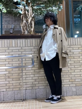 「アイテム（ブラック系）」を使った、けいいちさん（メンズ・170cm）の冬コーディネート