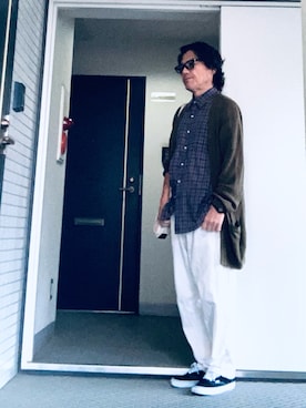 「BEAMS（ビームス）のアイテム」を使った、けいいちさん（メンズ・170cm）の秋コーディネート