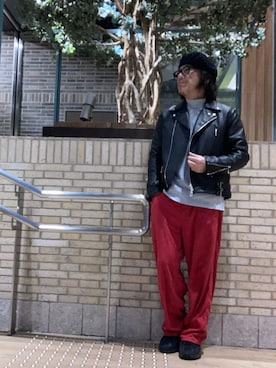 「TOM FORD（トム フォード）のアイテム」を使った、けいいちさん（メンズ・170cm）の冬コーディネート