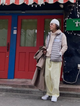 「coen（コーエン）のアイテム」を使った、けいいちさん（メンズ・170cm）の冬コーディネート