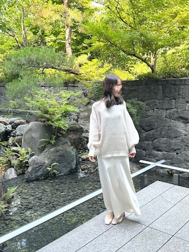 「RANDA（ランダ）のアイテム」を使った、Harukaさん（レディース・161cm）の夏コーディネート