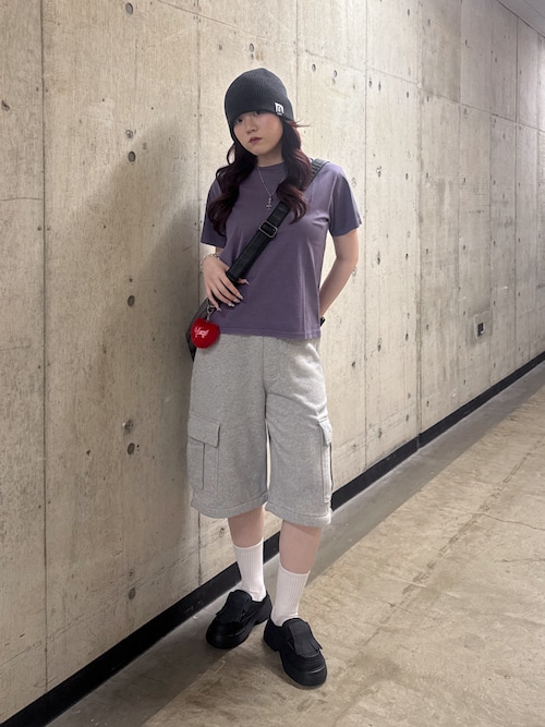 早い者勝ち 大人気 X-girl 2WAY LOOSE SOCKS スタイルアップ◎ X-girl（エックスガール）の「LOOSE SOCKS/ルーズソックス