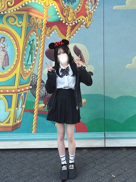 「Disney（ディズニー）のアイテム」を使った、cherryblossom05さん（レディース・159cm）の春コーディネート