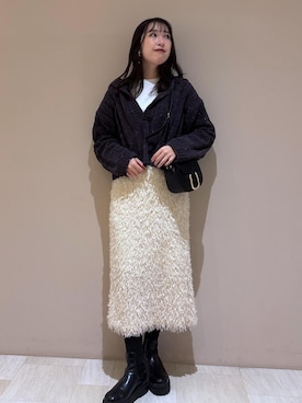 eminaさん（レディース・165cm）の冬コーディネート