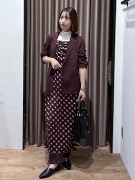 「VIS（ビス）のアイテム（パンツ）」を使った、eminaさん（レディース・165cm）の夏コーディネート