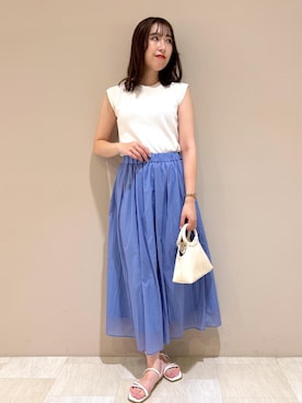 eminaさん（レディース・165cm）の夏コーディネート