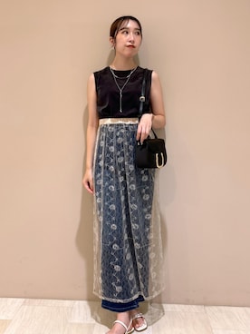 eminaさん（レディース・165cm）の夏コーディネート