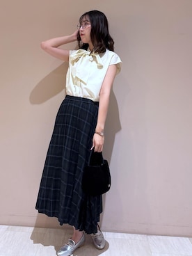 「ROPE' PICNIC（ロペピクニック）のアイテム」を使った、eminaさん（レディース・165cm）の夏コーディネート