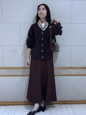「アイテム（財布/小物）」を使った、eminaさん（レディース・165cm・20代）の秋コーディネート