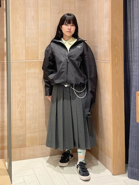 「ARC'TERYX（アークテリクス）のアイテム（ジャケット/アウター）」を使った、gyozaさん（レディース・153cm）の春コーディネート