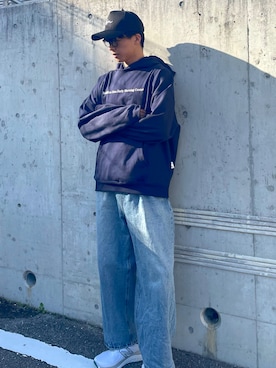 「HEAVYWEIGHT COLLECTIONS（ヘビーウェイトコレクションズ）のアイテム」を使った、yuki08さん（メンズ・183cm）の春コーディネート