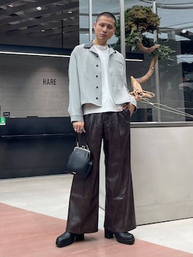 はのやんさん（メンズ・182cm）の秋コーディネート