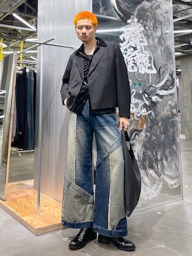 はのやんさん（メンズ・182cm）の秋コーディネート