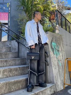 はのやんさん(メンズ・182cm)の春コーディネート