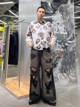 はのやんさん(メンズ・182cm)の夏コーディネート