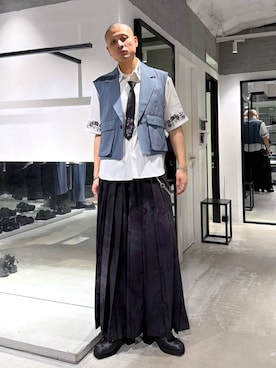 はのやんさん（メンズ・182cm）の春コーディネート