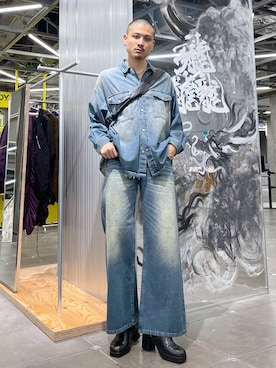 はのやんさん（メンズ・182cm）の秋コーディネート