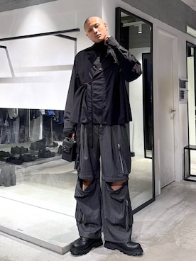 はのやんさん（メンズ・182cm）の冬コーディネート