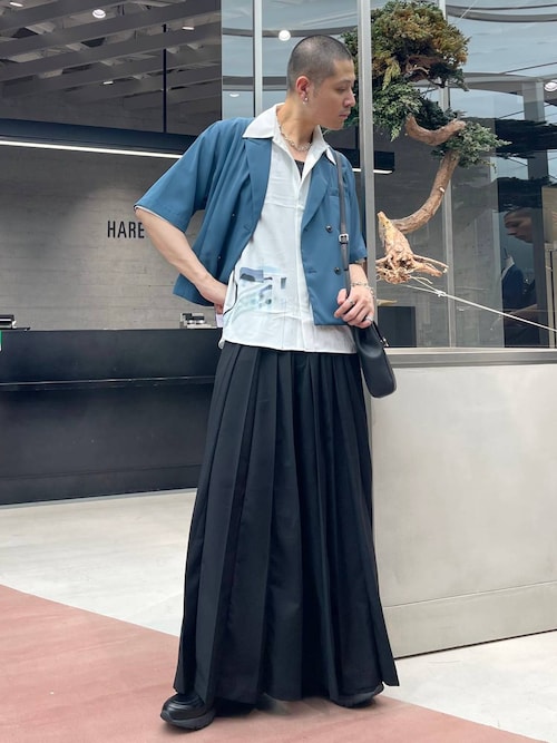 YOSEワイドパンツ(HARE)