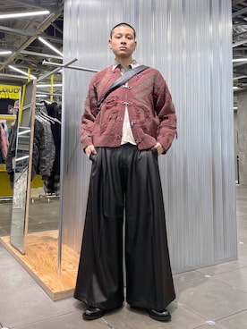 はのやんさん（メンズ・182cm）の冬コーディネート