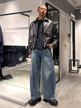 はのやんさん（メンズ・182cm）の秋コーディネート