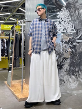 はのやんさん（メンズ・182cm）の夏コーディネート