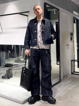 はのやんさん（メンズ・182cm）の冬コーディネート